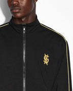 Mens Antidote Trak Jacket Black/yellow Relaxed Jackets - Black