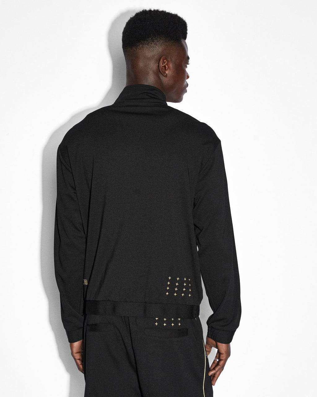 Mens Antidote Trak Jacket Black/yellow Relaxed Jackets - Black