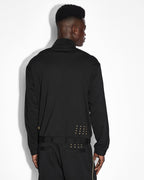 Mens Antidote Trak Jacket Black/yellow Relaxed Jackets - Black