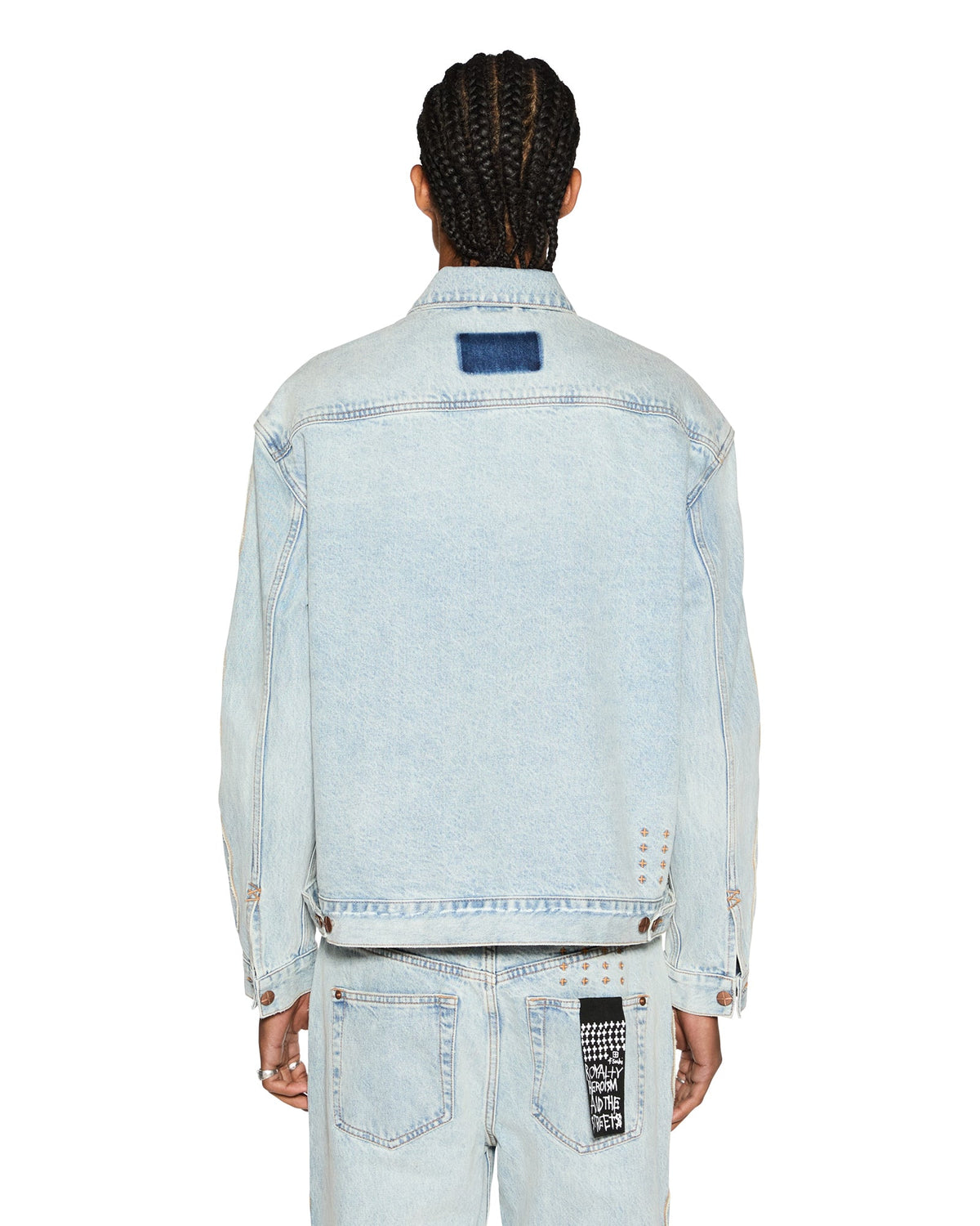 Mens Doubledown Oh G Jacket Paragon Kraft Oversized Jackets - Denim
