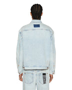 Mens Doubledown Oh G Jacket Paragon Kraft Oversized Jackets - Denim