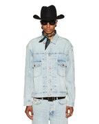 Mens Doubledown Oh G Jacket Paragon Kraft Oversized Jackets - Denim