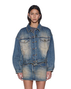 Womens Relax Trucker Jacket Dune Relaxed Jackets - Denim