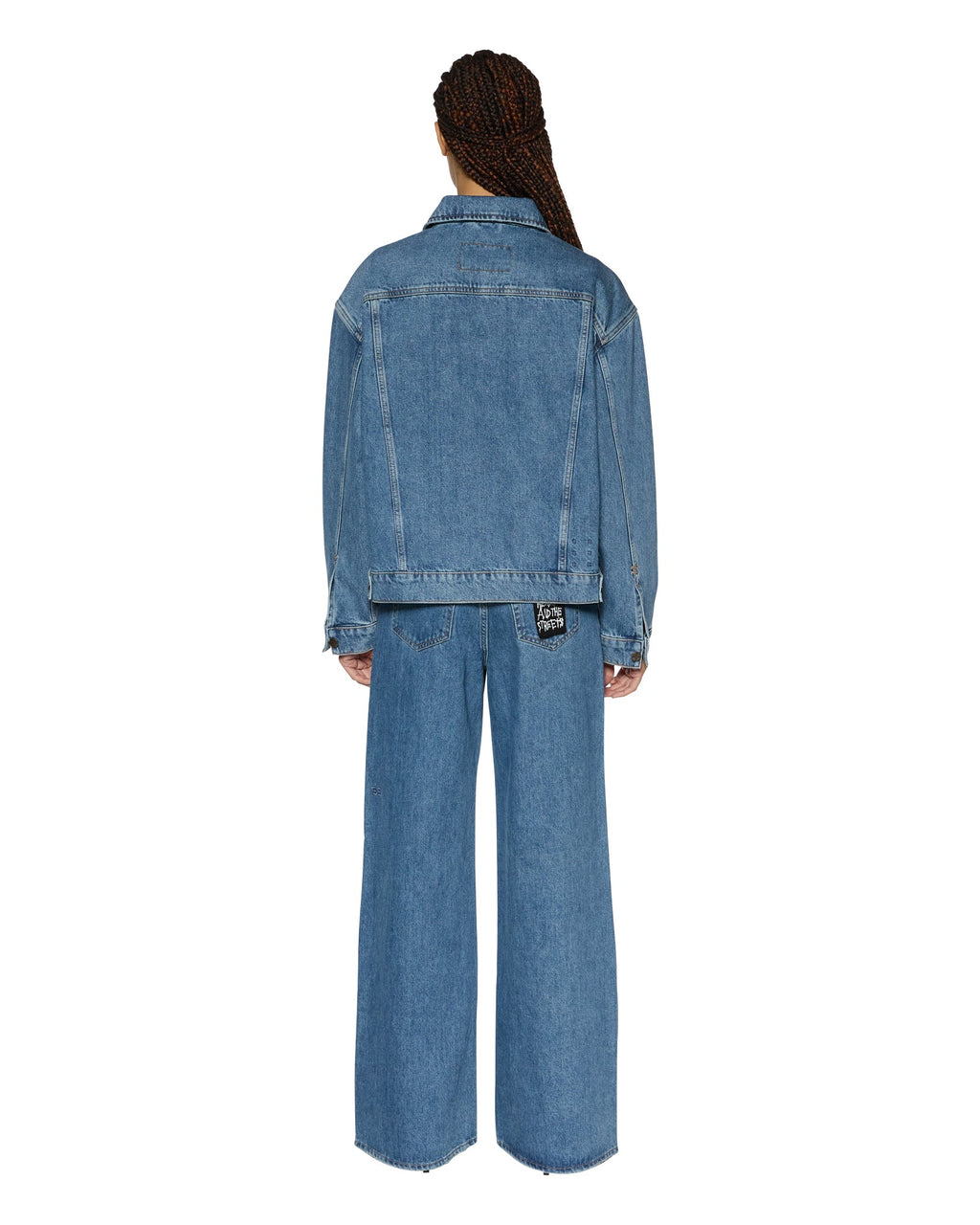Womens Oversized Jacket Heritage Oversized Jackets - Denim