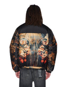 Mens Holy Puffer Jacket Multi Regular Jackets - Multi Colour