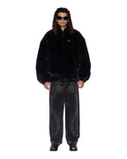 Mens Maxx Renaissance Baggy Denim Jeans - Black