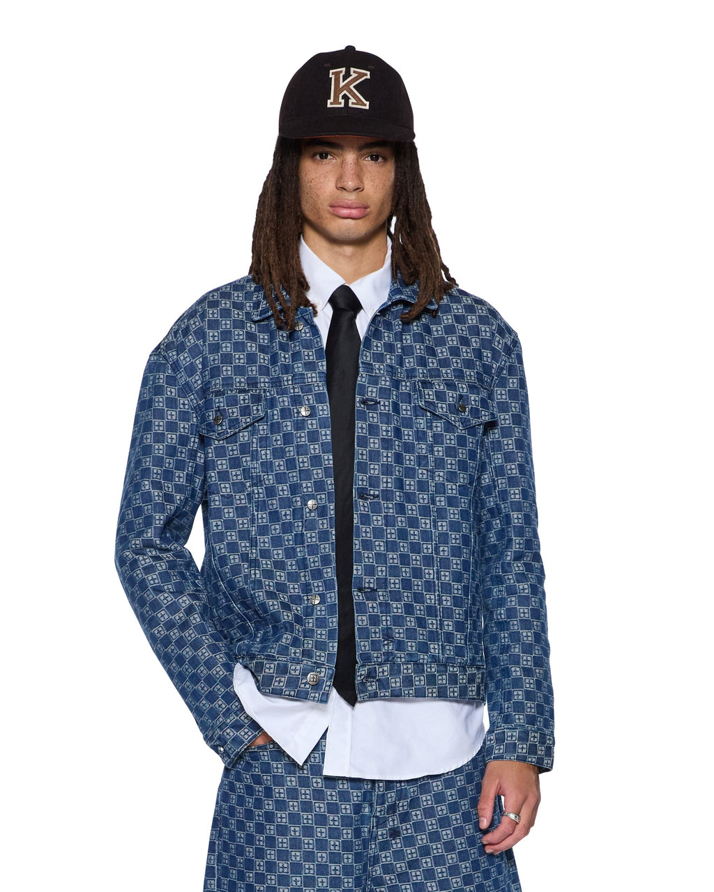 Mens Oh G Jacket Klassik Oversized Jackets - Denim