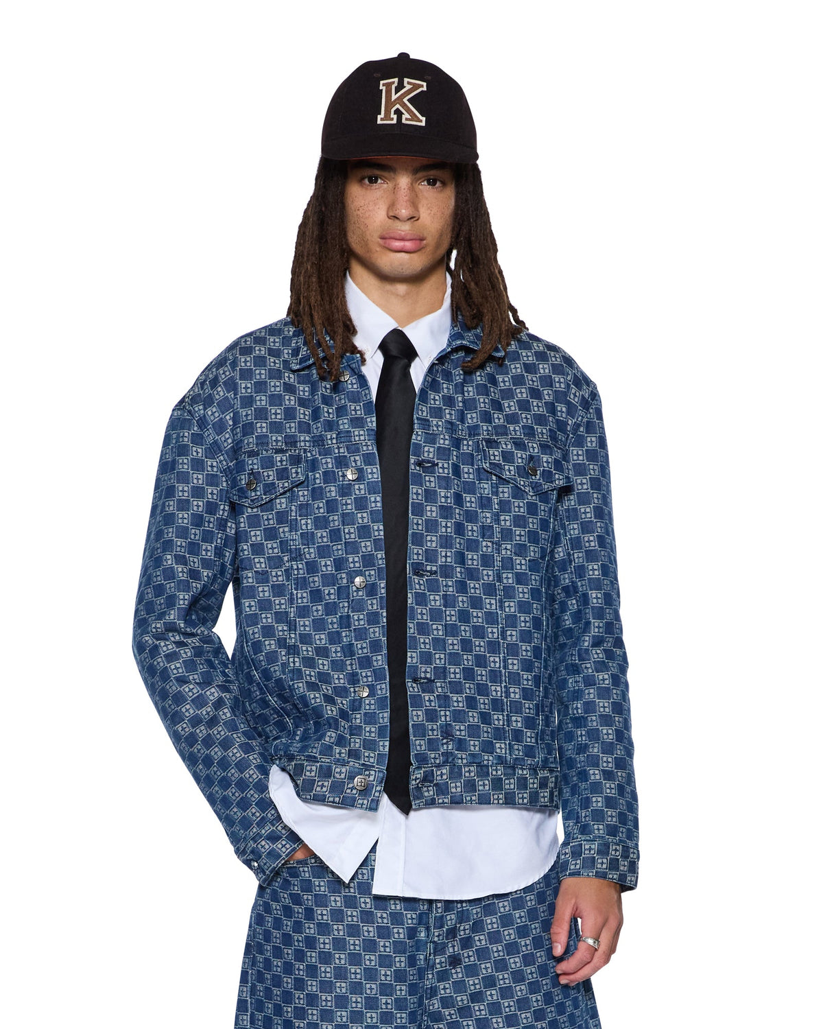 Mens Oh G Jacket Klassik Oversized Jackets - Denim