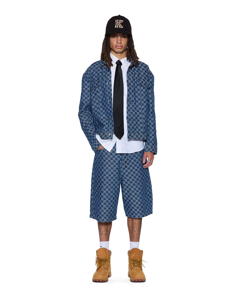 Mens Oh G Jacket Klassik Oversized Jackets - Denim