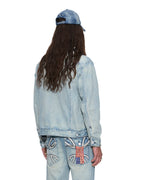 Mens Ksubi X Alice Hollywood Oh G Jacket Punk Regular Jackets - Denim