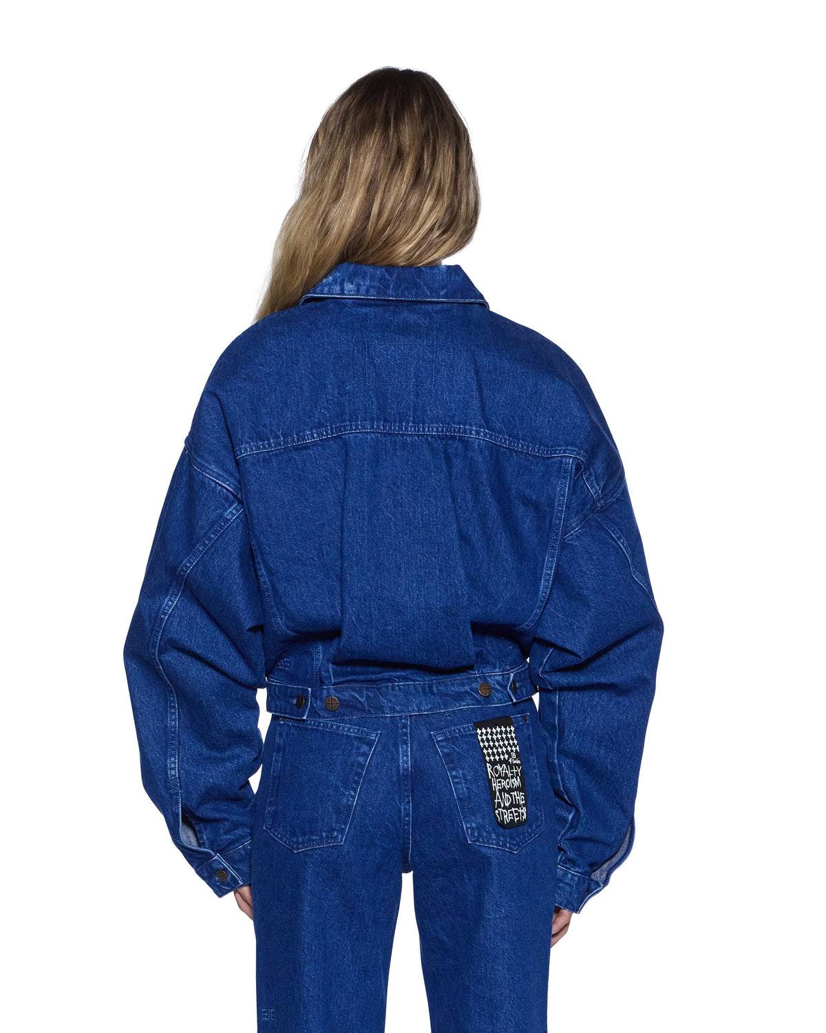 Womens Relax Trucker Jacket Marine Relaxed Jackets - Denim