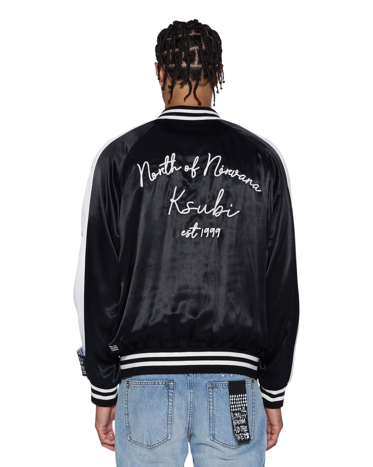 Mens Salud Souvenir Jacket Black Regular Jackets - Black