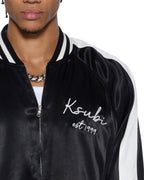 Mens Salud Souvenir Jacket Black Regular Jackets - Black