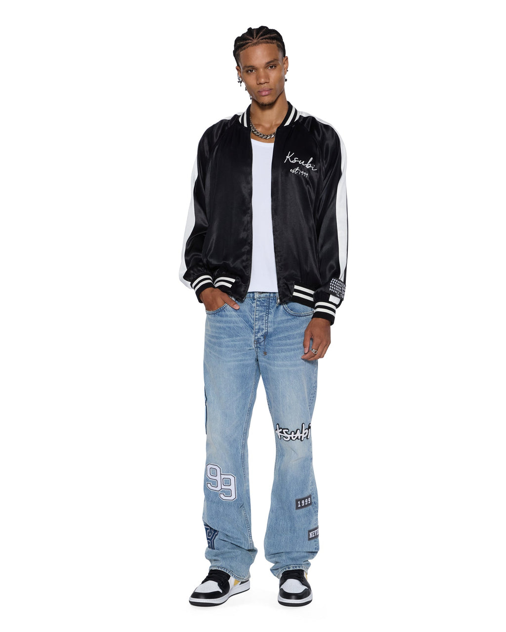 Mens Salud Souvenir Jacket Black Regular Jackets - Black