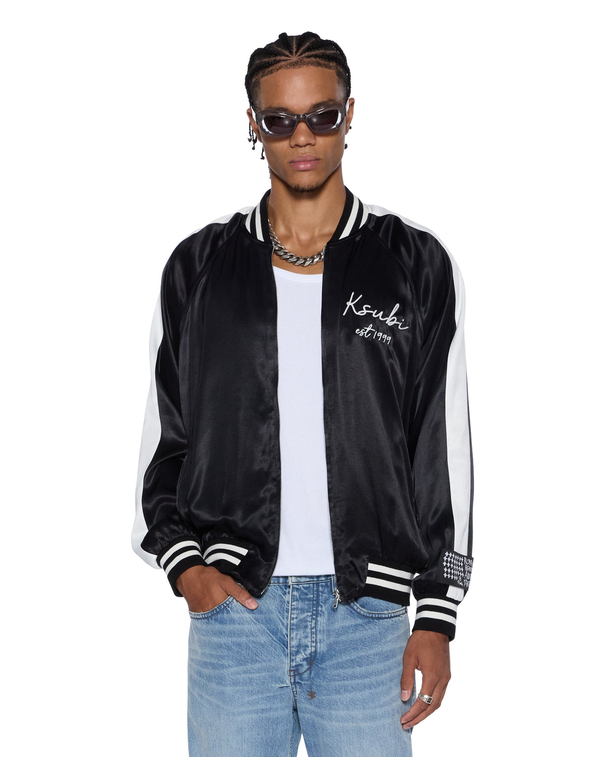 Mens Salud Souvenir Jacket Black Regular Jackets - Black