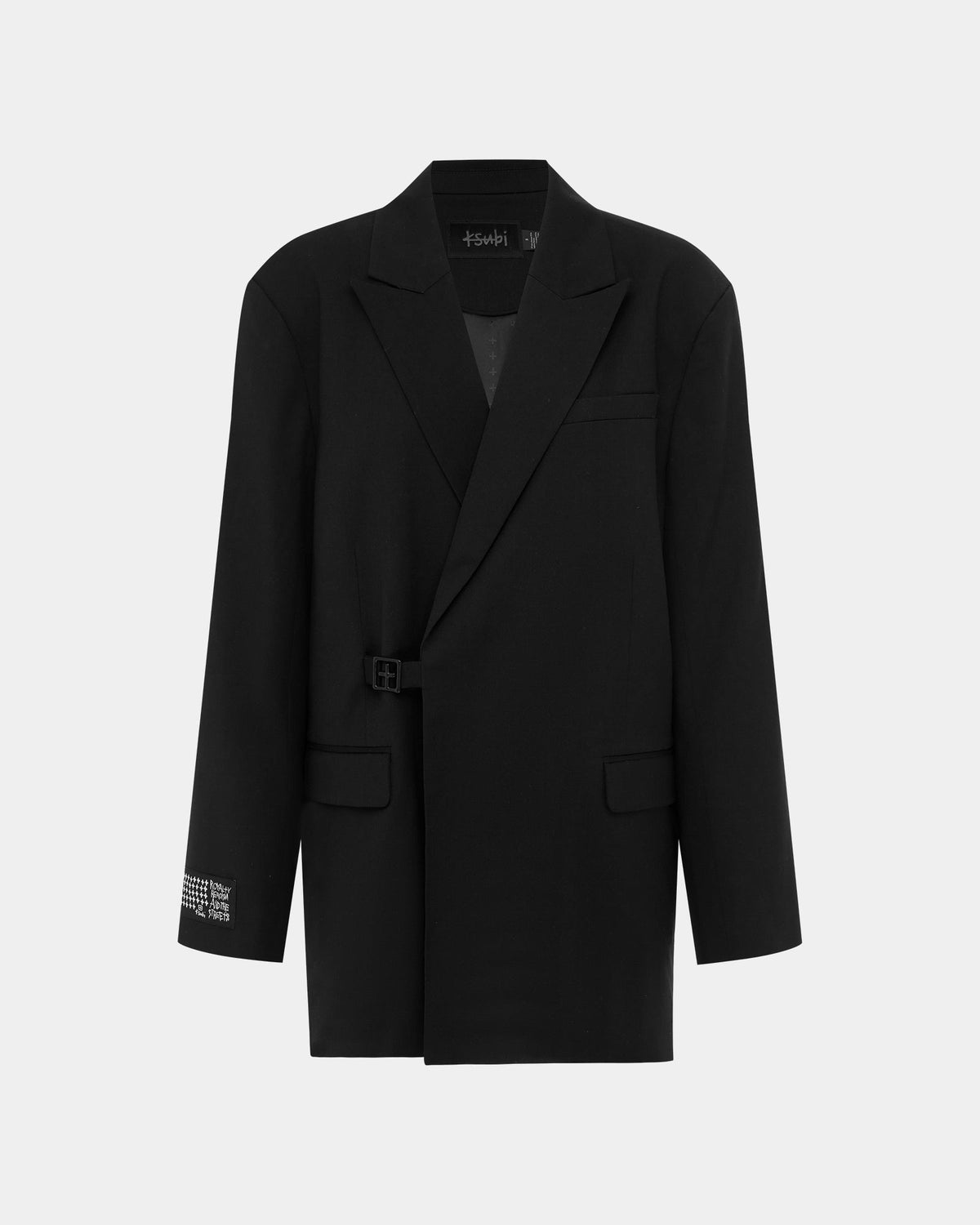 Womens Ultimate Blazer Black Oversized Jackets - Black