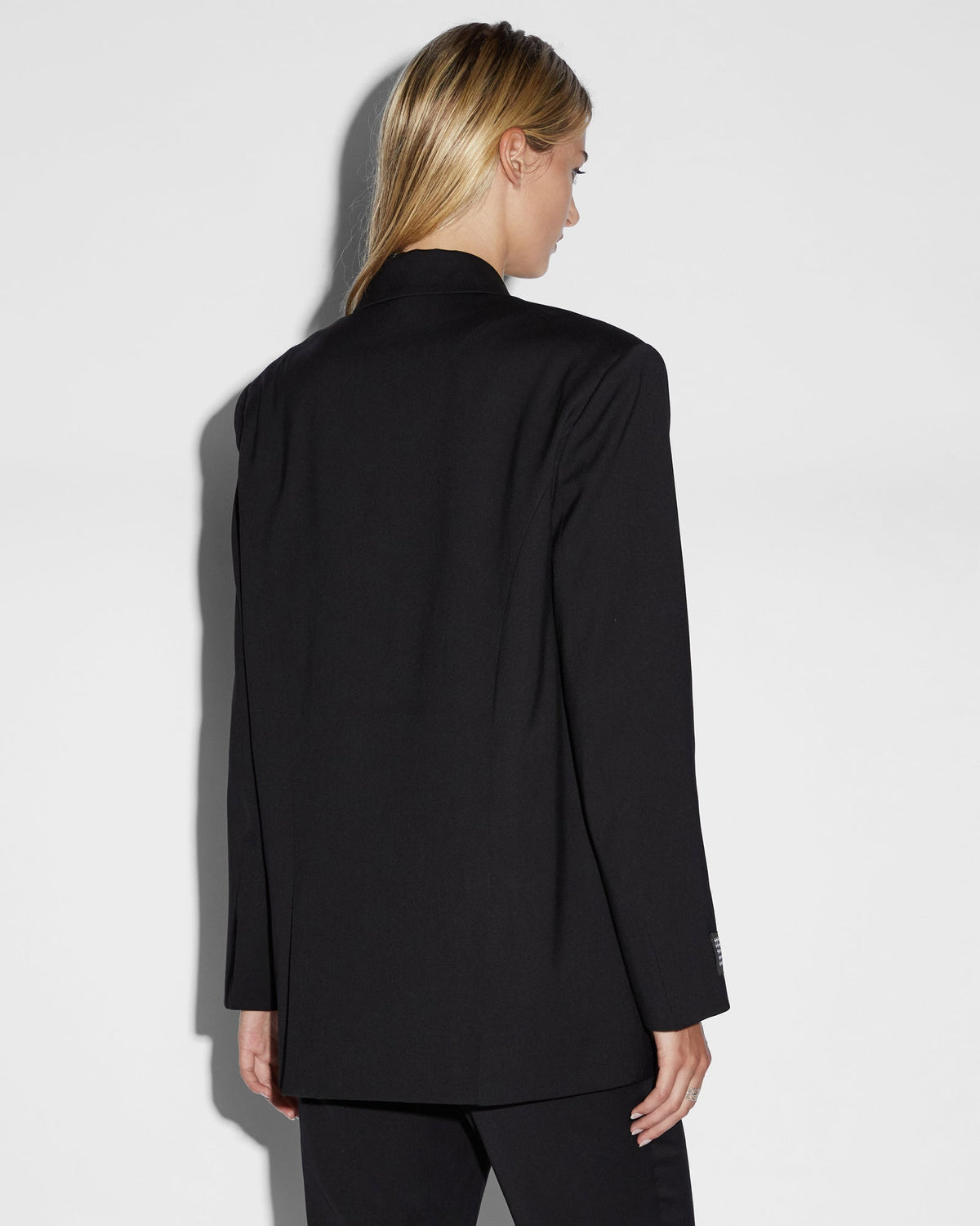 Womens Ultimate Blazer Black Oversized Jackets - Black