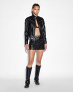 Womens Vivienne Skirt Black Slim Skirts - Black