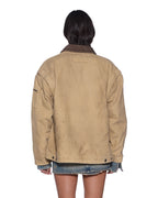 Womens Workwear Jacket Sierra Oversized Jackets - Tan