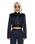 SLIM TRUCKER JACKET VIXEN SPLICED