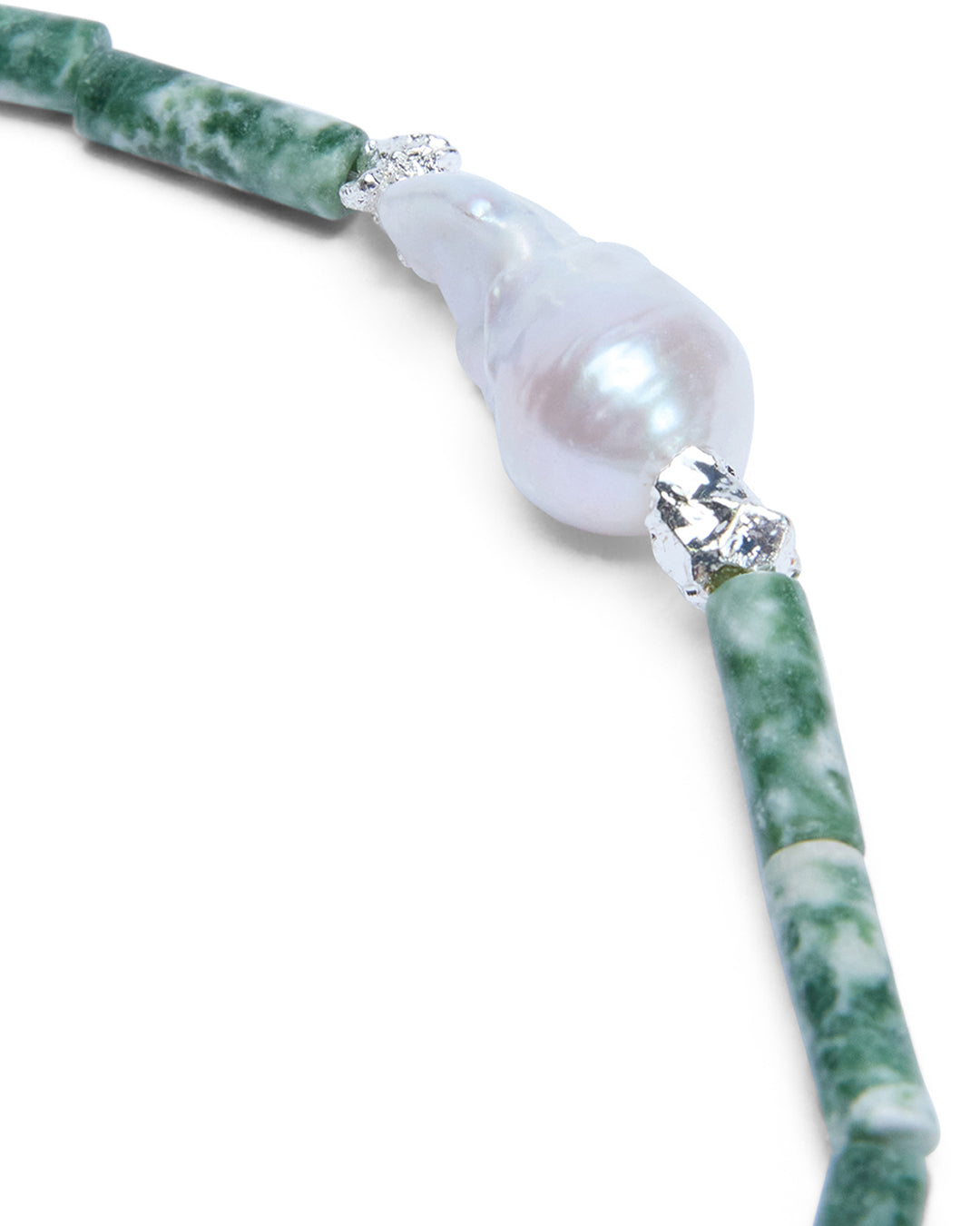 Jade Camo Choker Jewellery - Green
