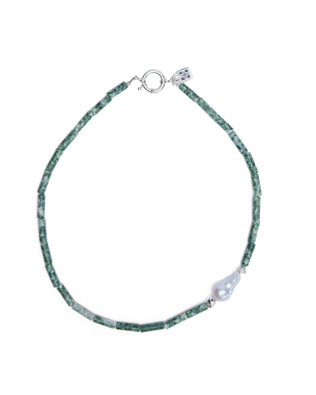 Jade Camo Choker Jewellery - Green
