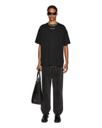 Mens Anti K Noir Relaxed Denim Jeans - Black