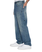 Mens Anti K Kult Relaxed Denim Jeans - Denim
