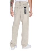 Mens Anti K Pluto Relaxed Denim Jeans - Grey