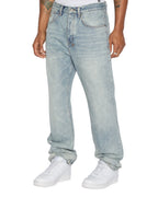 Mens Anti K Sky High Metalik Relaxed Denim Jeans - Denim