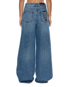 Womens Baggy Jean Relik Baggy Denim Jeans - Denim
