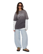 Womens Barrel Jean Statik Barrel Leg Denim Jeans - Denim