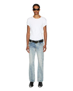 Mens Bronko Pure Dynamite Bootcut Denim Jeans - Denim