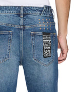 Mens Chitch Arden Paise Slim Denim Jeans - Denim