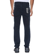 Mens Chitch Black/blue Slim Denim Jeans - Denim