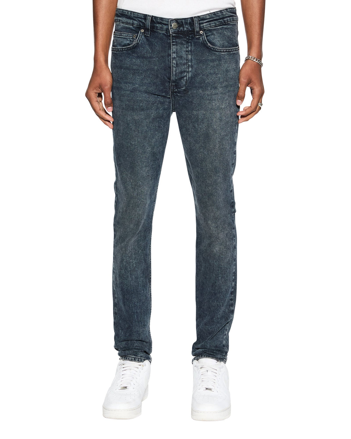 Mens Chitch Blue Kolla Slim Denim Jeans - Denim