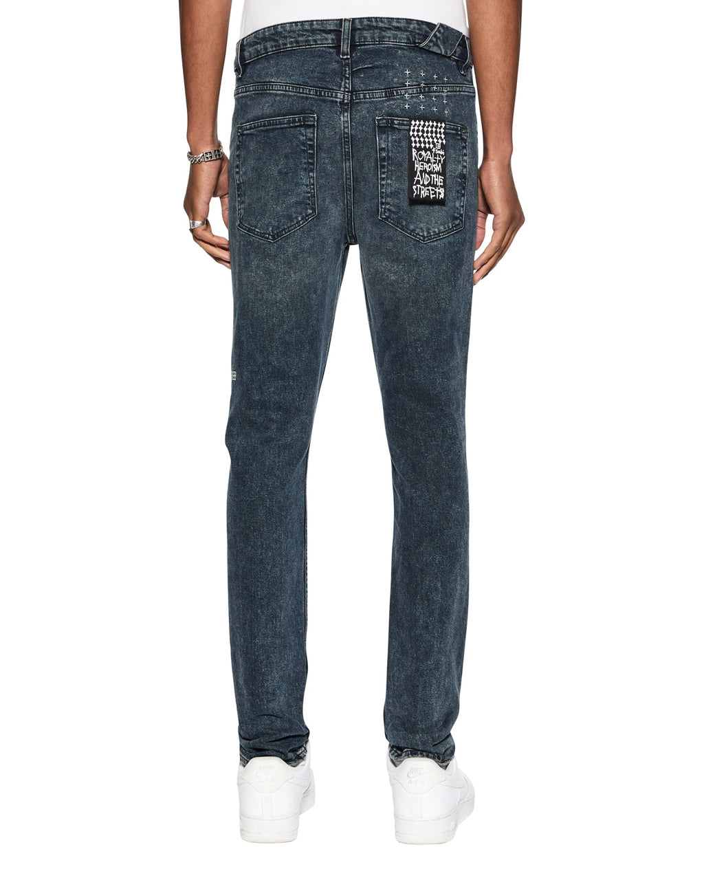 Mens Chitch Blue Kolla Slim Denim Jeans - Denim