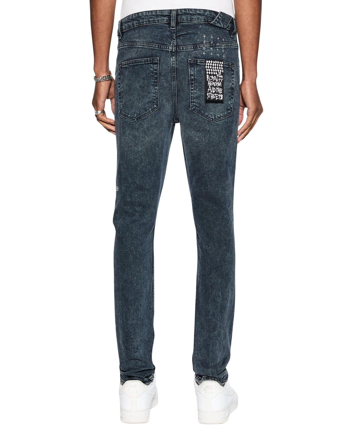 Mens Chitch Blue Kolla Slim Denim Jeans - Denim