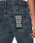 Mens Chitch Blue Kolla Slim Denim Jeans - Denim