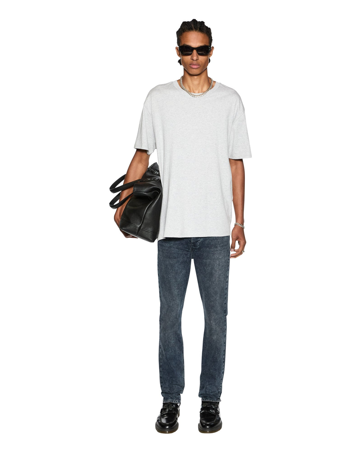 Mens Chitch Blue Kolla Slim Denim Jeans - Denim