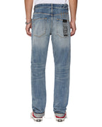 Mens Chitch Selvedge Blue Moon Slim Denim Jeans - Denim