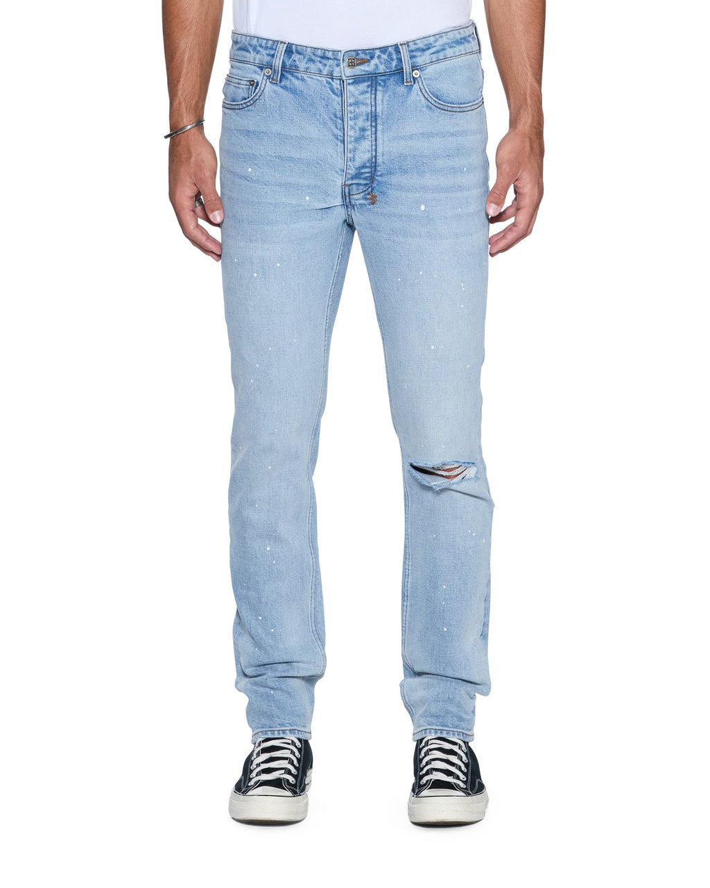 Mens Chitch Duke Blue Slim Denim Jeans - Denim