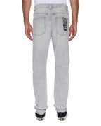 Mens Chitch Jupiter Skrawl Slim Denim Jeans - Grey