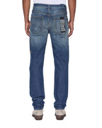 Mens Chitch K-dip Blue Sott Slim Denim Jeans - Denim