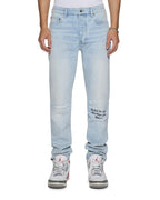 Mens Chitch Kstellar Effect Slim Denim Jeans - Denim