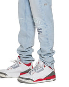 Mens Chitch Kstellar Effect Slim Denim Jeans - Denim