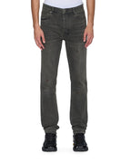 Mens Chitch Mekanik Grey Slim Denim Jeans - Grey
