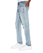 Mens Chitch Philly Blue Slim Denim Jeans - Blue