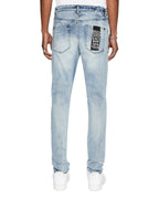 Mens Chitch Philly Blue Slim Denim Jeans - Blue