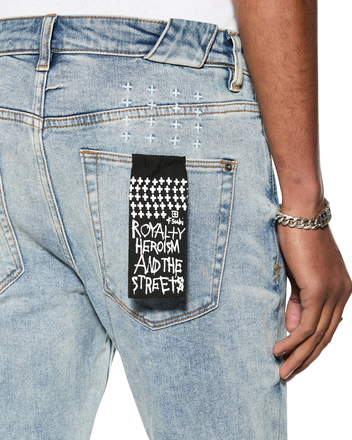 Mens Chitch Pure Dynamite Slim Denim Jeans - Denim